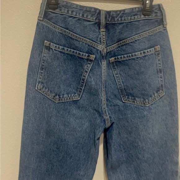 NWT Old Navy High Rise Blue Patchwork Jeans - Picture 10 of 11